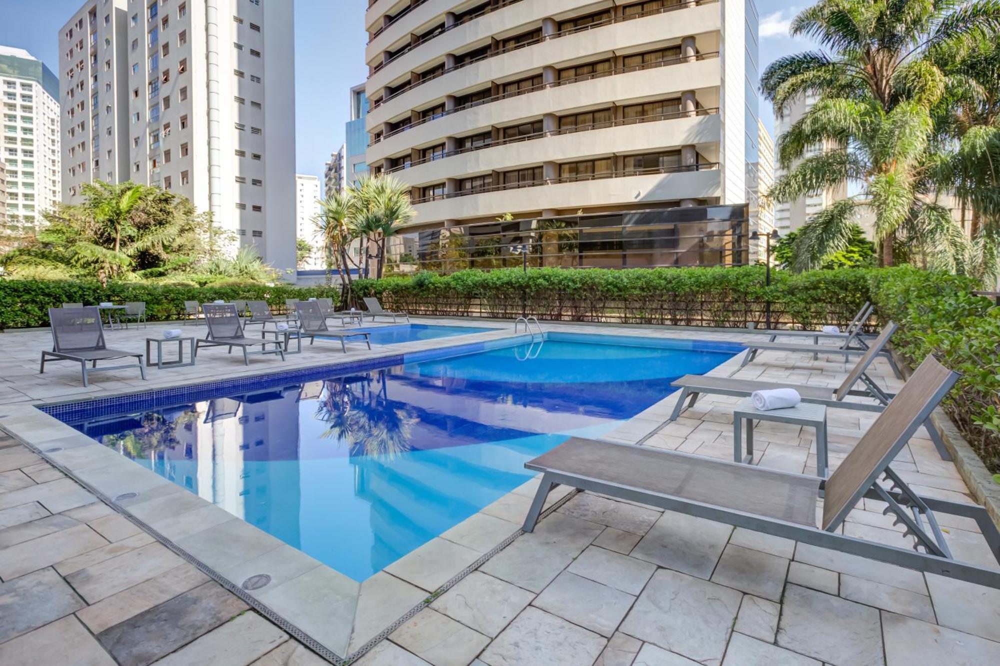Готель Radisson Sao Paulo Paulista Екстер'єр фото Swimming pool