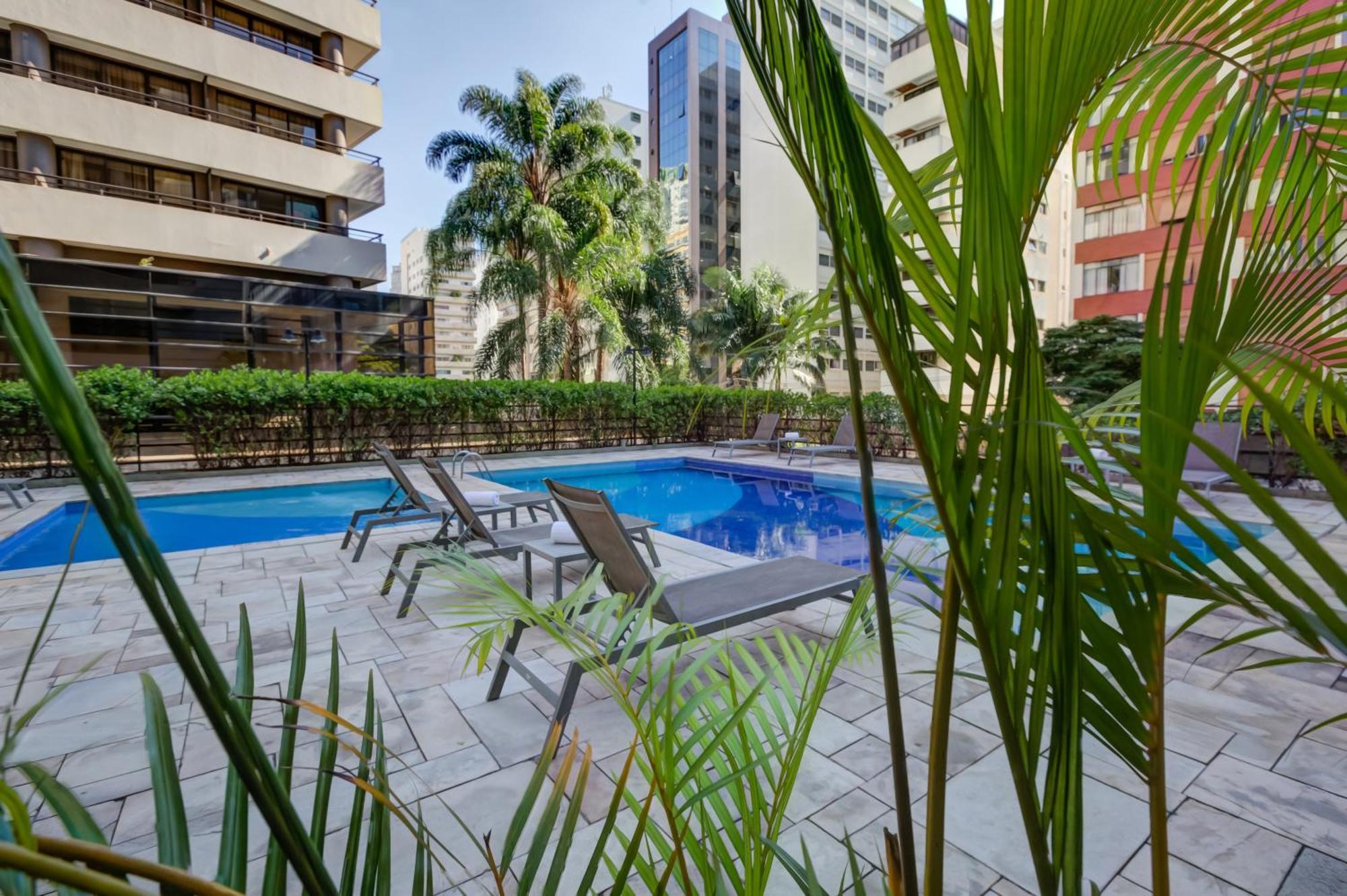 Готель Radisson Sao Paulo Paulista Екстер'єр фото Swimming pool